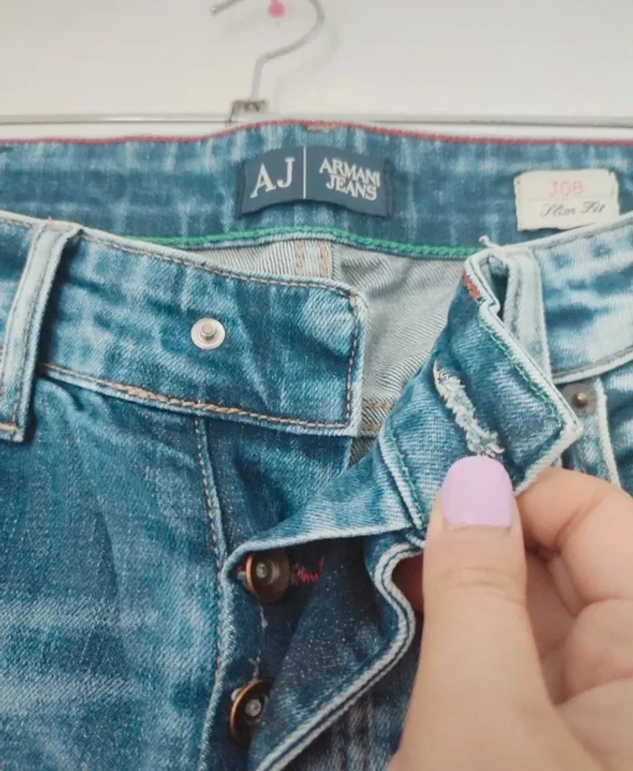 Jeans slim fit à trou homme - photo numéro 2