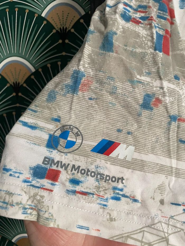 T-shirt homme, puma, moto, sport BMW, taille XL - photo numéro 6