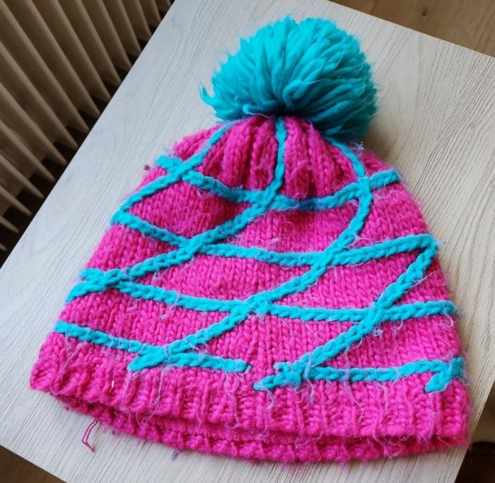 Bonnet - rose - photo numéro 2