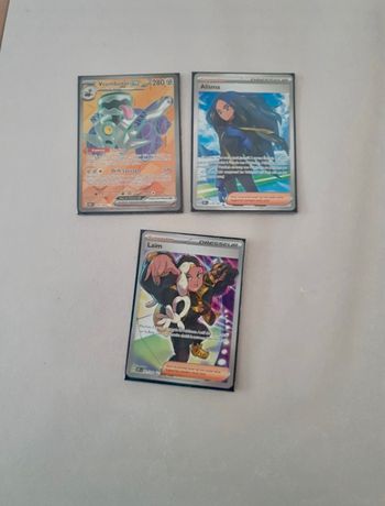 lot de cartes série flammes obsidiennes EV3
