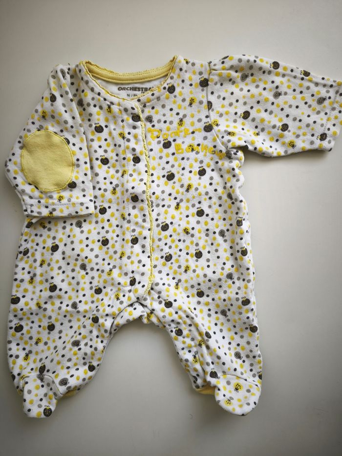Lot de bodies et pyjamas bébé fille naissance - photo numéro 5