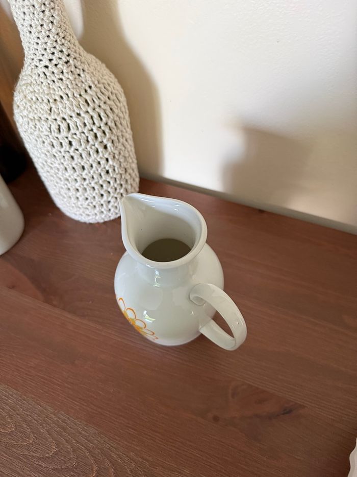 Crémier motif floral médaillon alpin - photo numéro 4