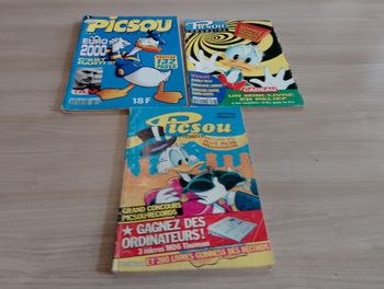 Lot de 3 Picsou magazine, n° 178, 267, 327