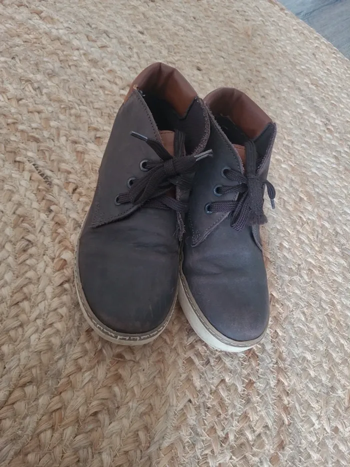 Bottines cuir