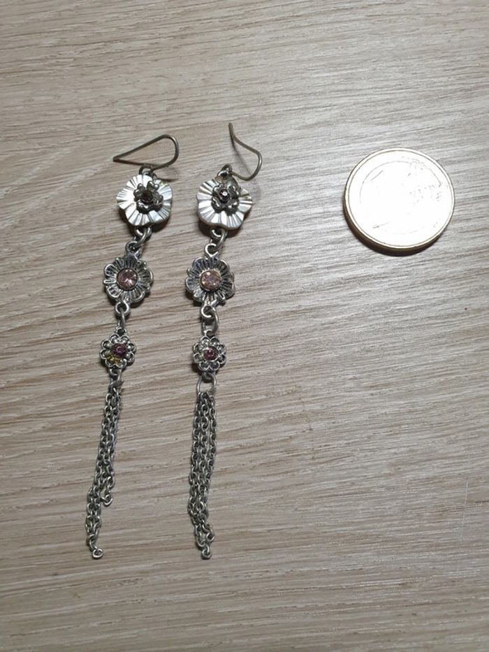 Superbes b o fleurs nacre vintage