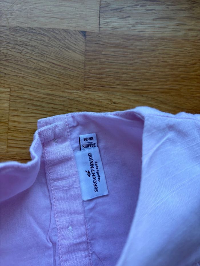 Belle robe sergent major 24 mois fille - photo numéro 2