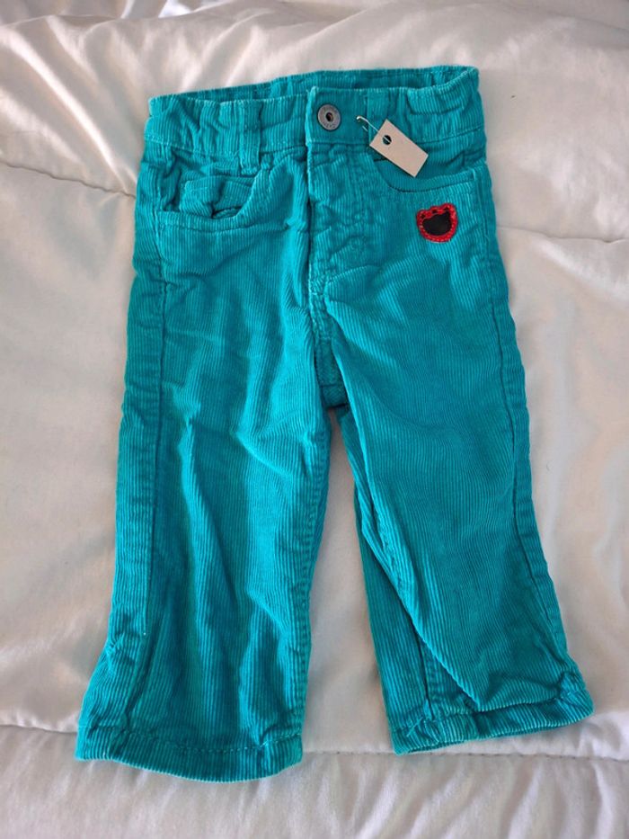 Pantalon velour