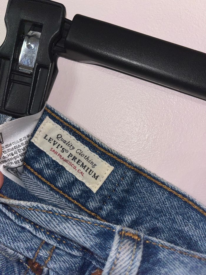 Short en jean Levis vintage - photo numéro 3
