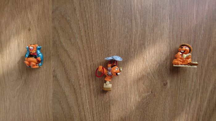 Figurines kinder castors "Castors chinois" (2000) - photo numéro 2