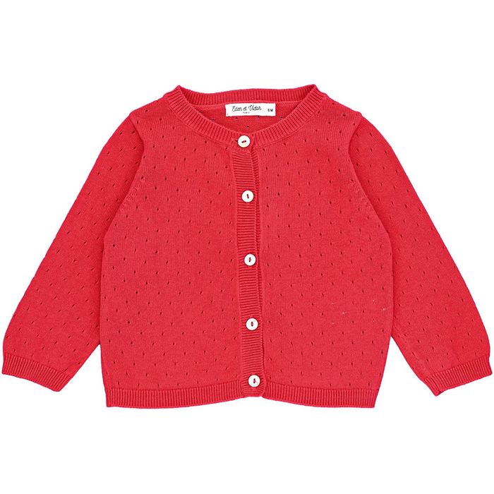 Cardigan 6 mois en coton Eden et Victor