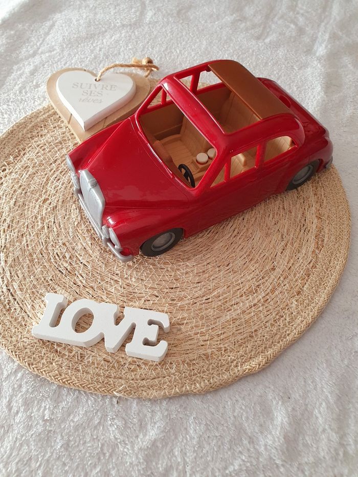 Le Cabriolet Rouge Sylvanian 💌 - photo numéro 2