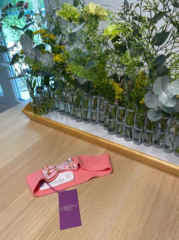 Bandeau liberty Betsy écureuil neuf jacadi