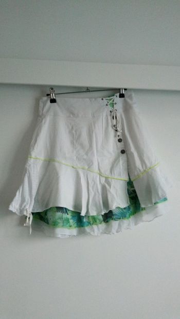 Jupe effet volants 38