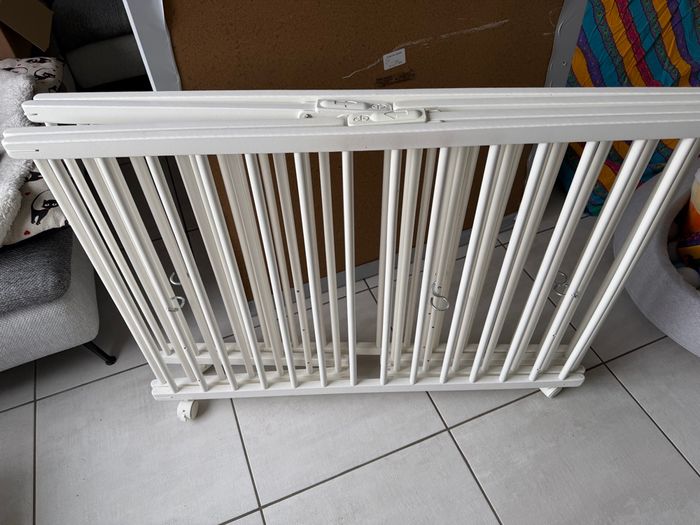 Parc pliant bébé 9 + matelas mousse - photo numéro 4