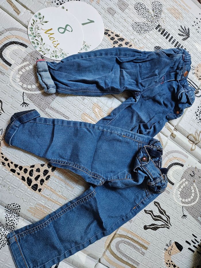 2 jeans 18 mois