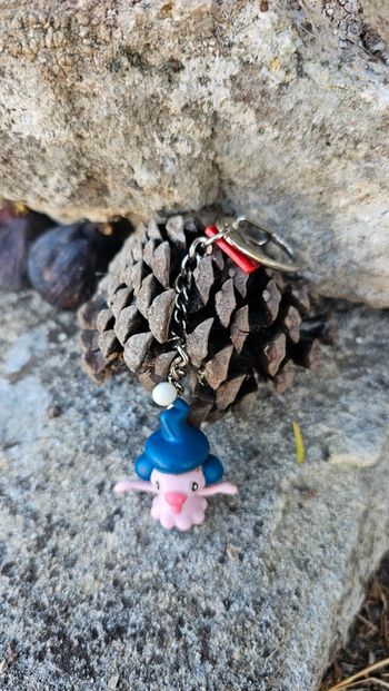 Super figurine Pokemon Nintendo porte clé mime junior