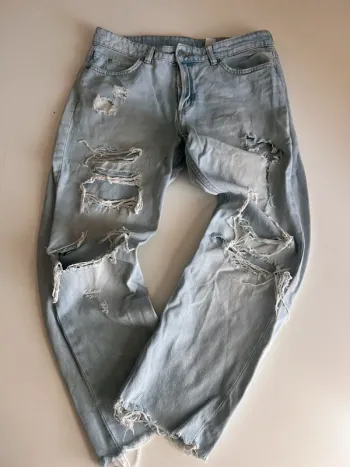 Jean Boyfriend Destroy H&M 38