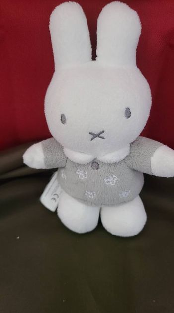 Peluche Miffy Beethoven gris/blanc | Tiamo