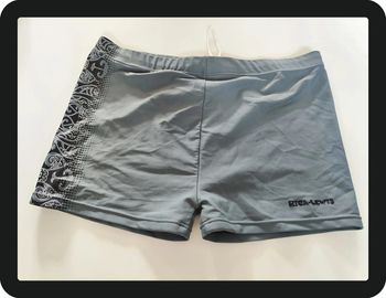 Short de bain gris et noir Rica Lewis Taille 4