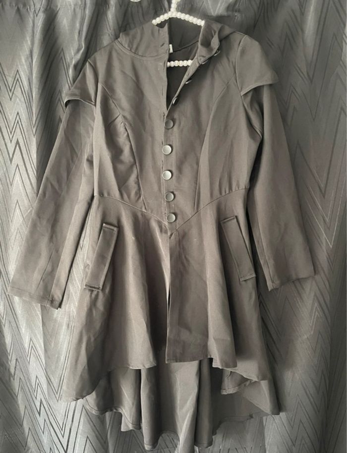 Veste longue goth style corset