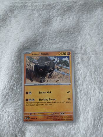 Carte Pokémon Paidean Tauros