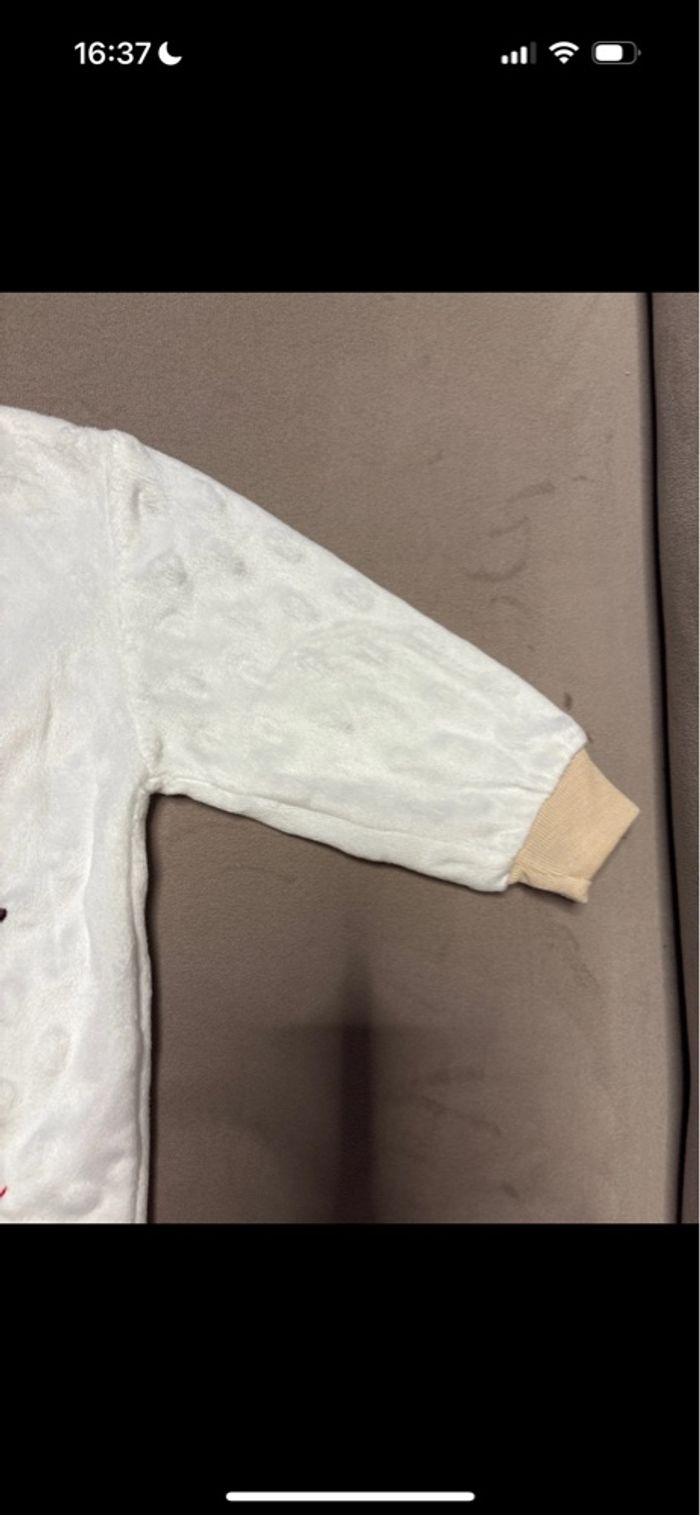 Pyjama Grenouillère Blanc - Taille 0 naissance