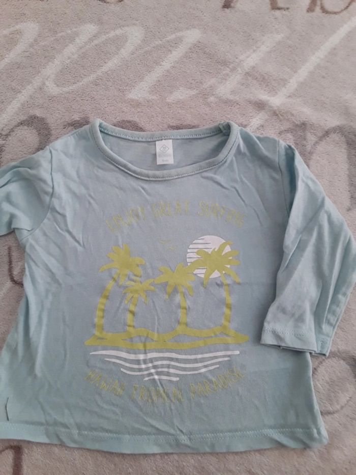 Tshirt manches longues 9 mois