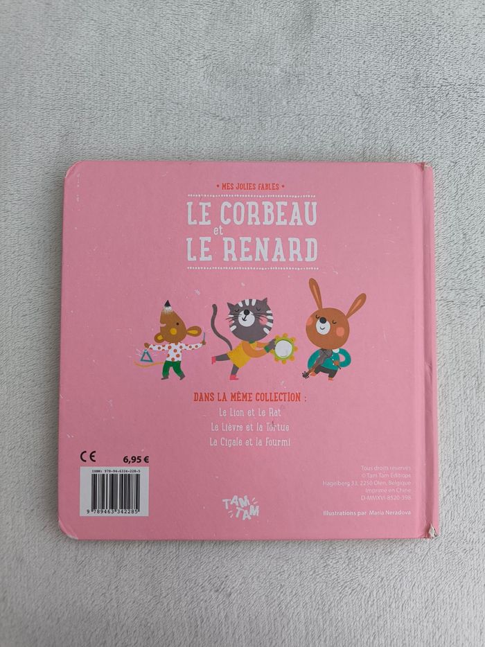 Livre Le corbeau et le renard - photo numéro 3