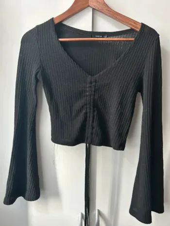 Haut de soirée noir – Taille M