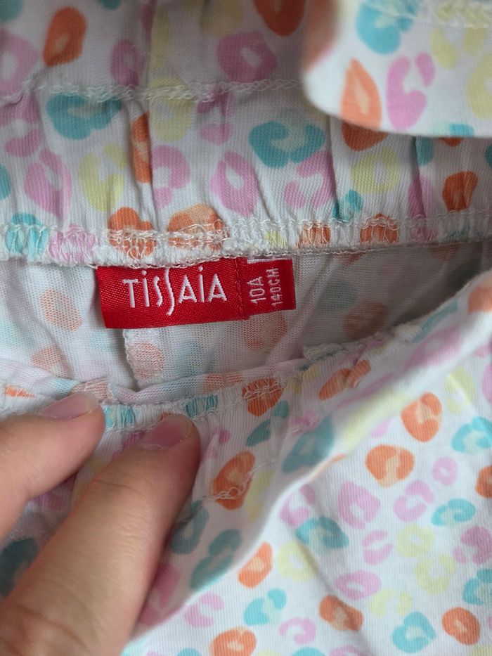 Ensemble été short fille taille 10 ans tissaia - photo numéro 3