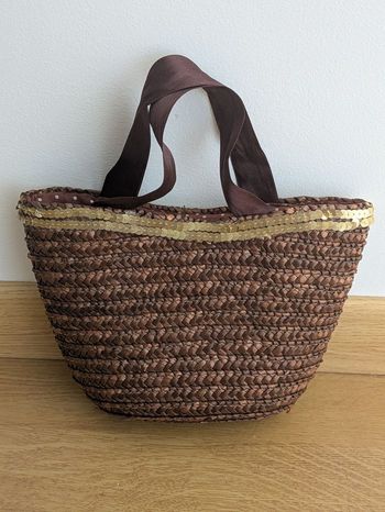 Petit sac panier strass pâques  fille/femme