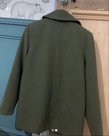 Manteau long vert olive/kaki Asos 