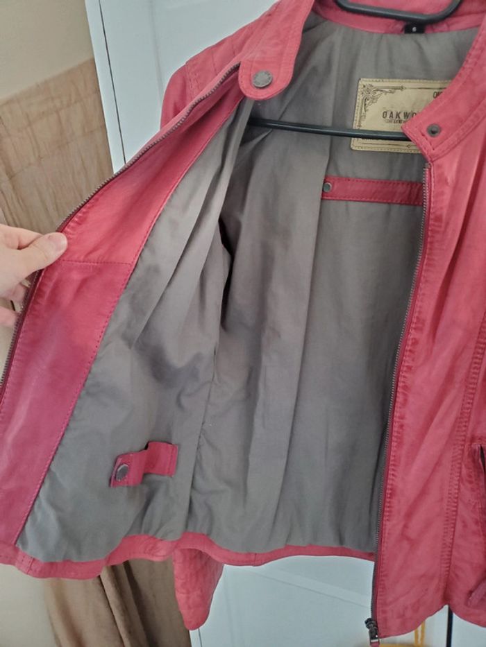 Veste en cuir oakwood - photo numéro 4
