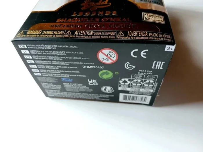 Figurine vinyle Funko NBA All Stars Gold Shaquille O'Neal Chase - photo numéro 5