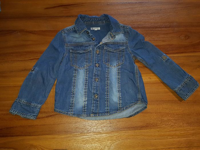 Chemise en jean 3 ans garçon
