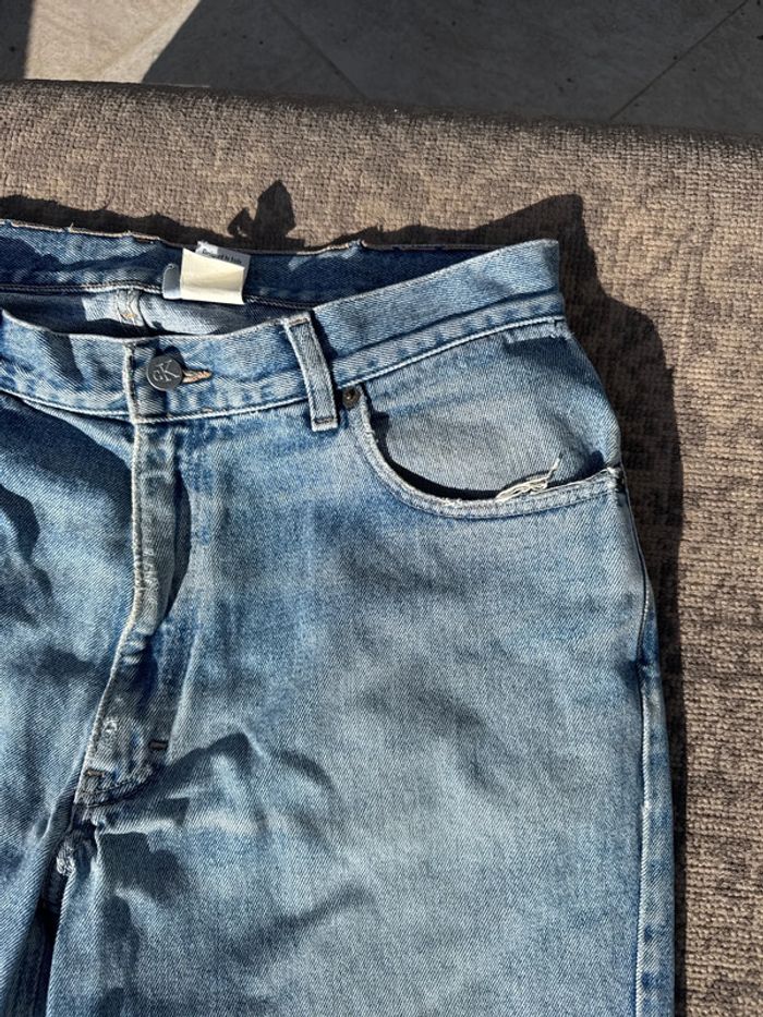 Jean Calvin Klein Jeans vintage - Taille 36 - Denim clair - photo numéro 6