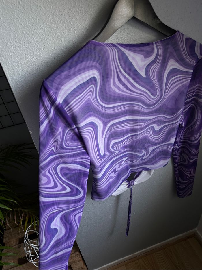 Haut violet - photo numéro 8