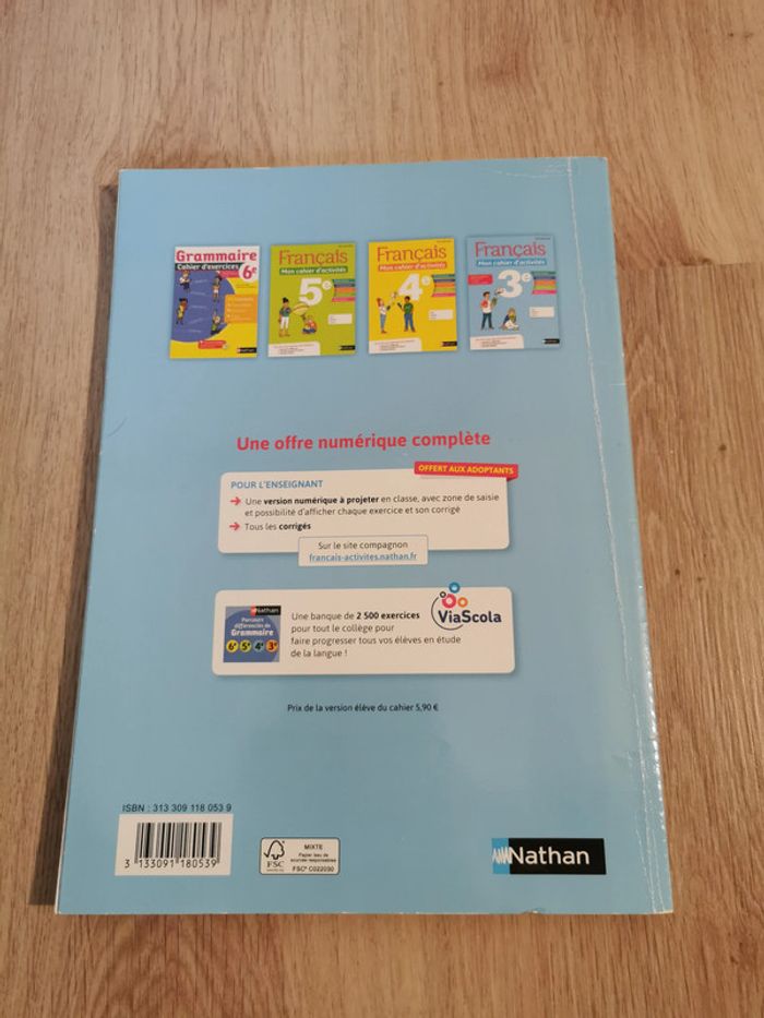 Français, mon cahier d'activités - photo numéro 7