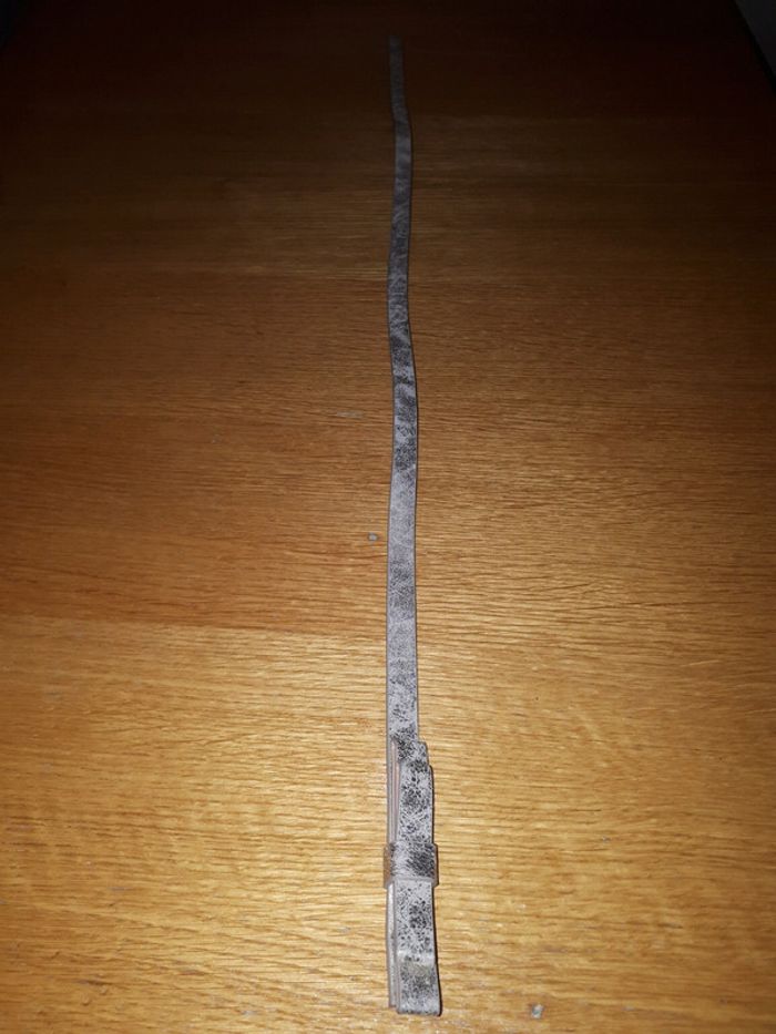 Ceinture enfant noeud argenté - photo numéro 3