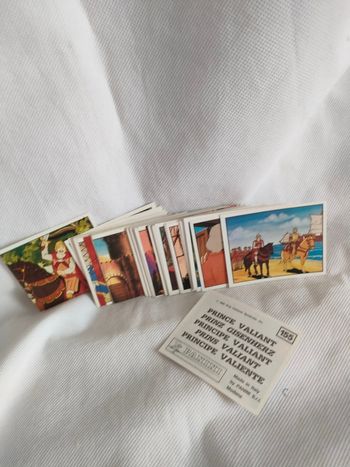 81 Stickers panini Prince Valiant de 1992