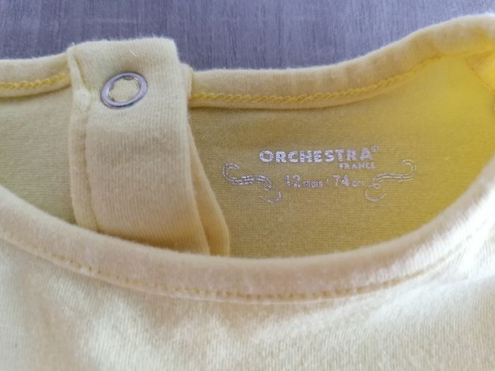 Lot de 2 T. Shirts Orchestra 12 mois - photo numéro 4
