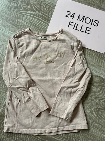 T-shirt Fille 24 mois