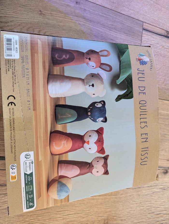 Jeu de quilles tissus - photo numéro 4