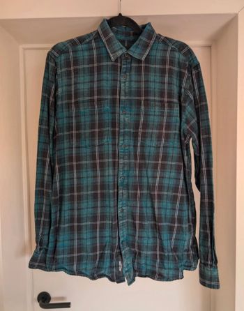 Only & Sons chemise à carreaux verts régulière - Taille M