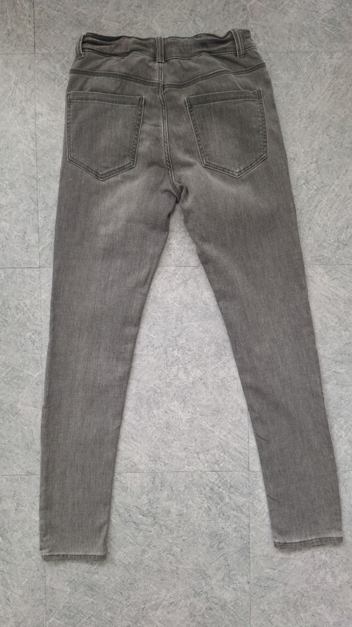 Jean skinny gris xs - photo numéro 2