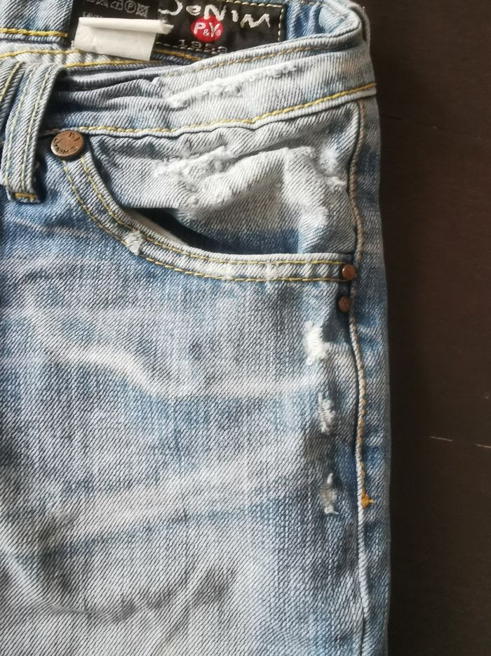 Bermuda jeans T38 - photo numéro 3