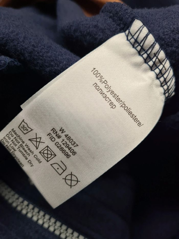 Veste polaire zippée à capuche  collection L - photo numéro 3