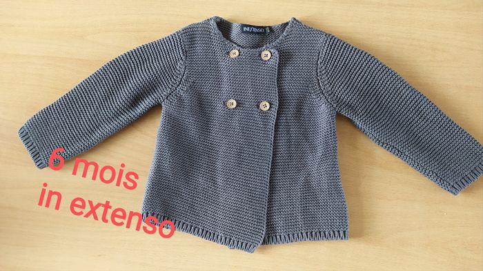 Gilet 6 mois in extenso