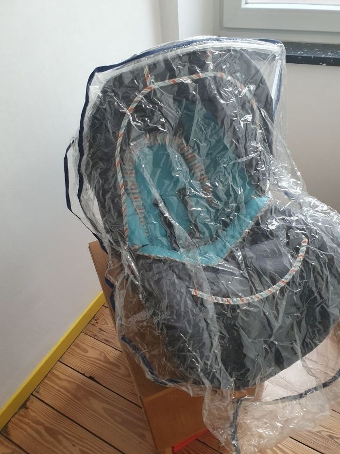 Protection pluie pour poussette simple