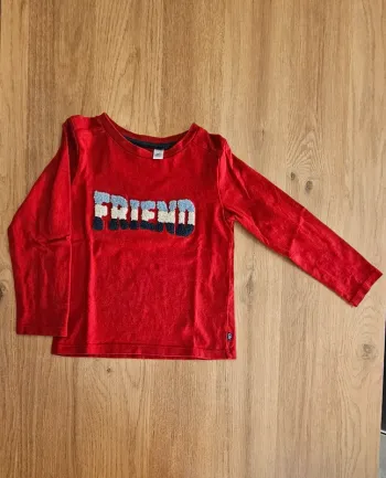 T-shirt manches longues, friend, taille 3 ans, Tape-à-l'oeil